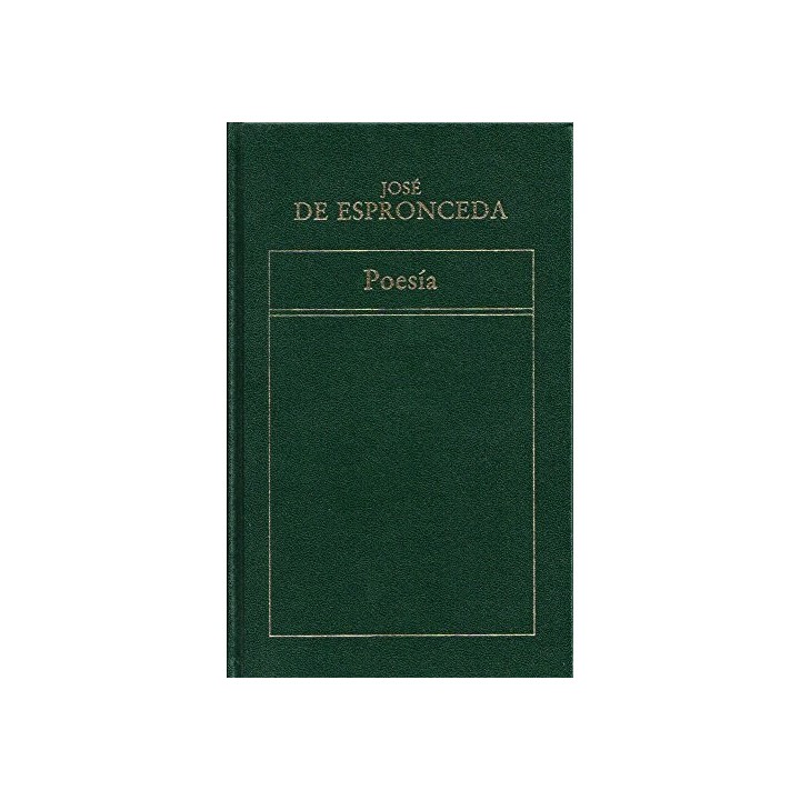 Poesía - Jose De Espronceda